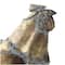 13.25" Bronze Patina Chicken Metal Garden Sculpture